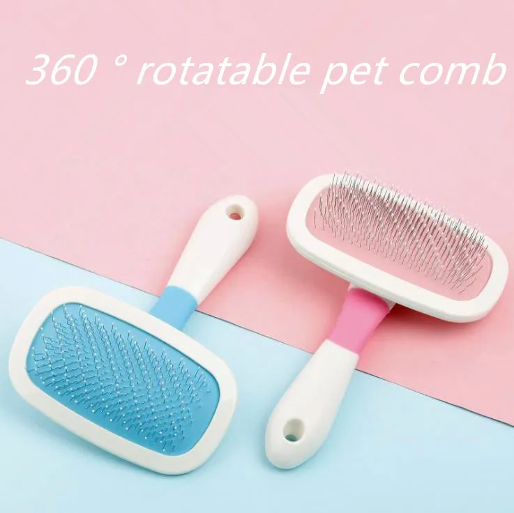 

Расческа для кошек Peto360 градусов вращающаяся, пластиковая, японская