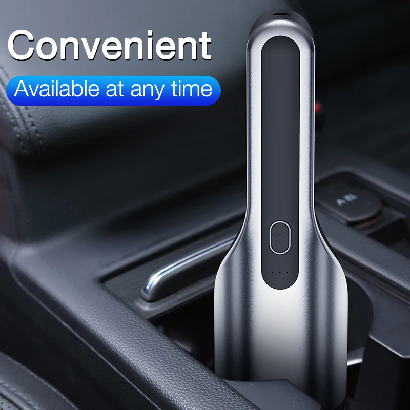 CAFELE Mini Car Vacuum Cleaner Wireless 80W 5500Pa Rechargeable Handheld Cyclone Filter Wet/Dry Auto пылесос автобильный |