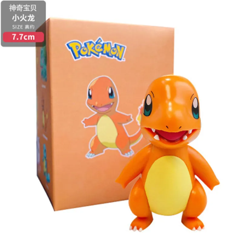

Best Selling Genuine Authorized Pikachu Hand-Made Blind Box Anime Pokmon Elf Decoration Gift Children's Toys 5-8CM PVC