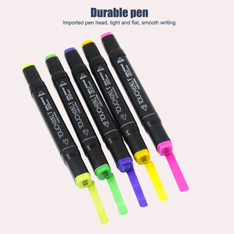 Ручка маркер Kidspen TouchFive графический дизайн с двумя наконечниками для студентов