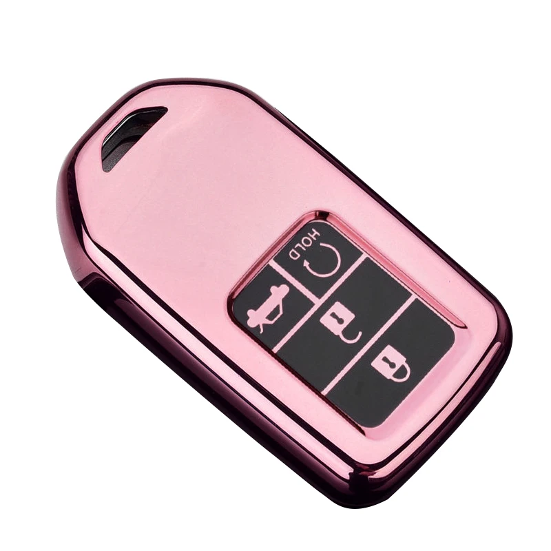 

Car Remote Key Case Full Cover Holder For Honda Civic CRV Pilot Accord Fit HR-V Odyssey 2016 2017 Accessories Key Shell Cover