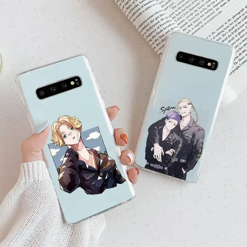 

Tokyo Revengers Japan anime Phone Case Transparent For Samsung Galaxy A S Note 9 10 51 50 71 70 80 20 21 30s ultra plus