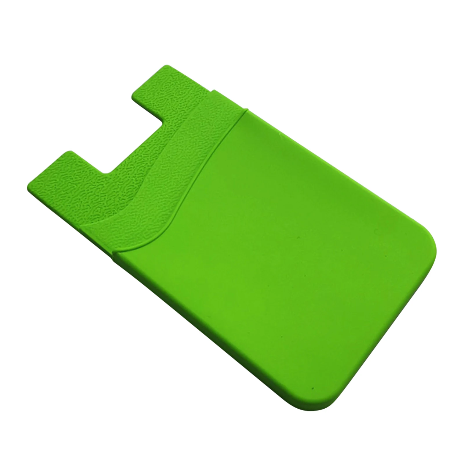 

Double Pouch Card Holder Soft Solid Portable Storage Silicone Stick On Replacement Phone Back Universal Accessories Cash ID