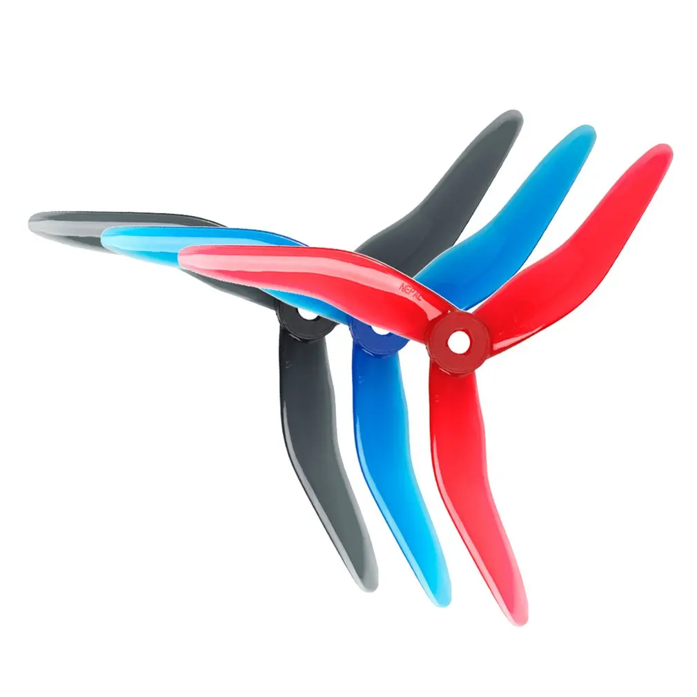 

10 Pairs Nepal N1 5143 3 Blade FPV Propeller CW CCW POPO Freestyle For RC Drone FPV Racing 5143 Colorful