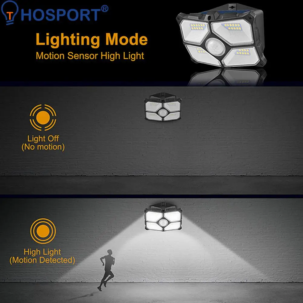 

Солнечная настенная лампа, уличный светодиодный ночсветильник для дорожек, освесветильник от солнца, Автоматическая подзарядка, для забор...