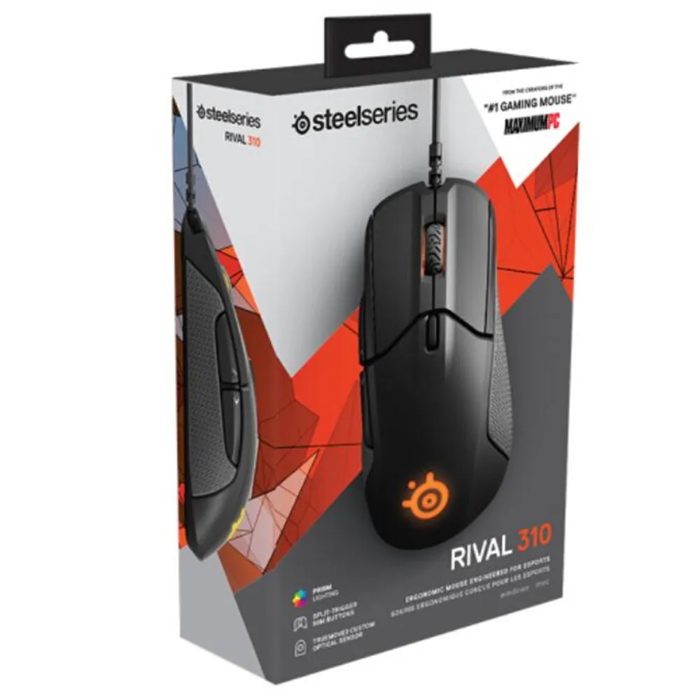 Проводная компьютерная мышь SteelSeries Rival 310 | Компьютеры и офис