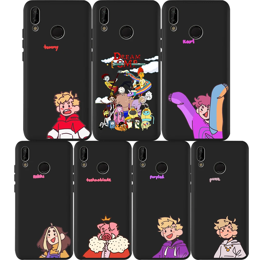 

Dream Smp anime cartoon cute for Huawei P50 P40 P30 P20 P10 P8 Lite 2017 Mate 30 20 10 Lite Pro Phone Case Coque funda cover