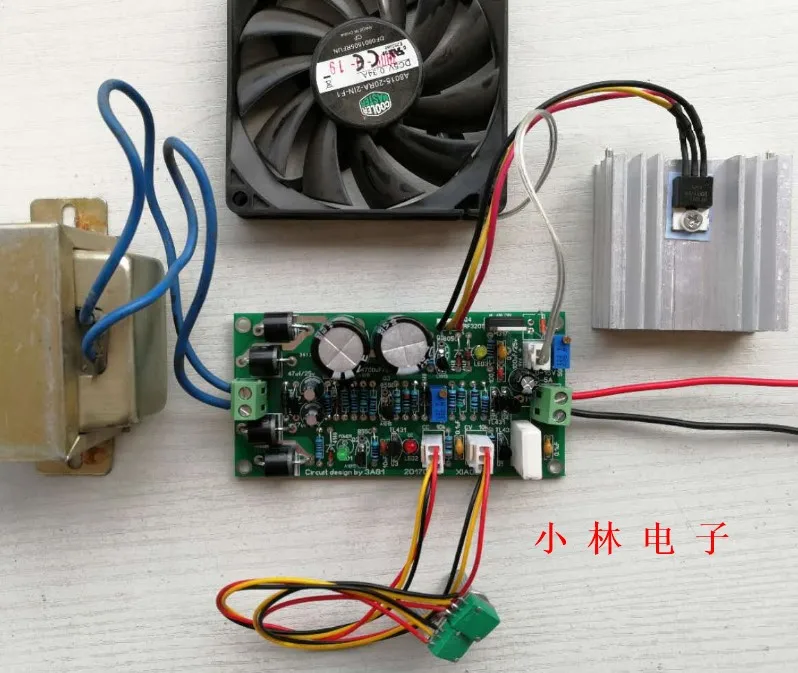 Регулируемый источник питания 0-15 в 0-5 А самодельный обучающий экспериментный