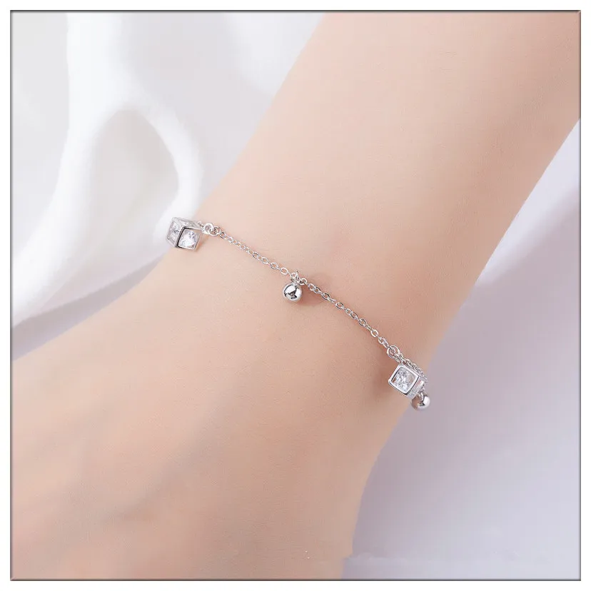 

925 sterling silver bracelet women bracelet charm bracelet Silver bracelet friendship bracelets