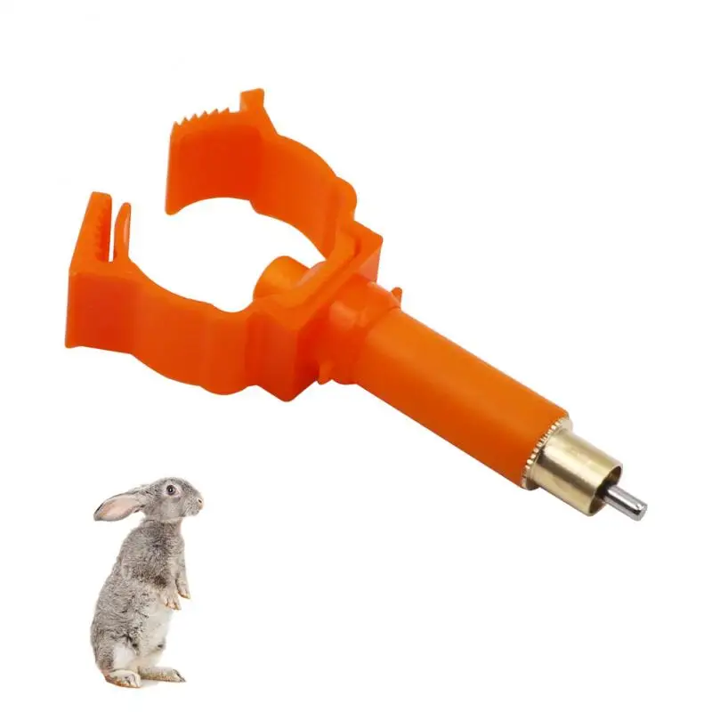 

20Pcs Rabbit Nipple Drinker Automatic Nipple Lengthen Water Feeder Copper Drinker Waterer for Rabbit Rodents Nipple Drinker