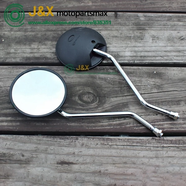 

Motorcycle electric scooter rearview mirror CG125 JH125 CG150 GS125 GS150 Gn125 GN150 rearview mirror happiness 0MM8mm mirror