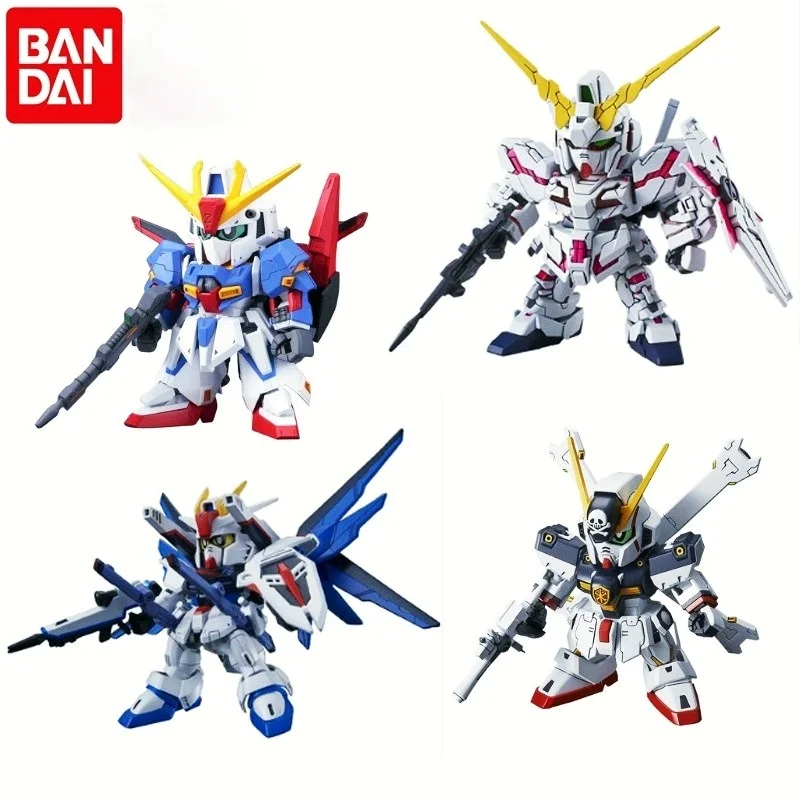 

Bandai Up to Gundam Q Edition Model SDEX Air Combat Assault Freedom Unicorn Flying Wing Zero Red Heresy BB Warrior Toy Model