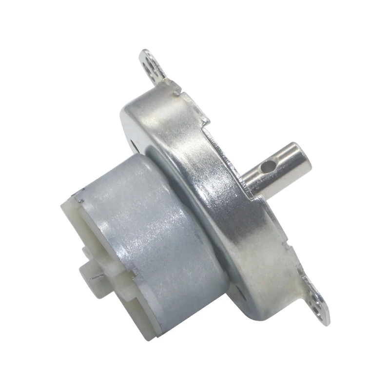 DC3V 5V 6V 12V 24V JS-50T большой крутящий момент металлический редуктор коробка скорости мотор-редуктор вал горизонтального отверстия