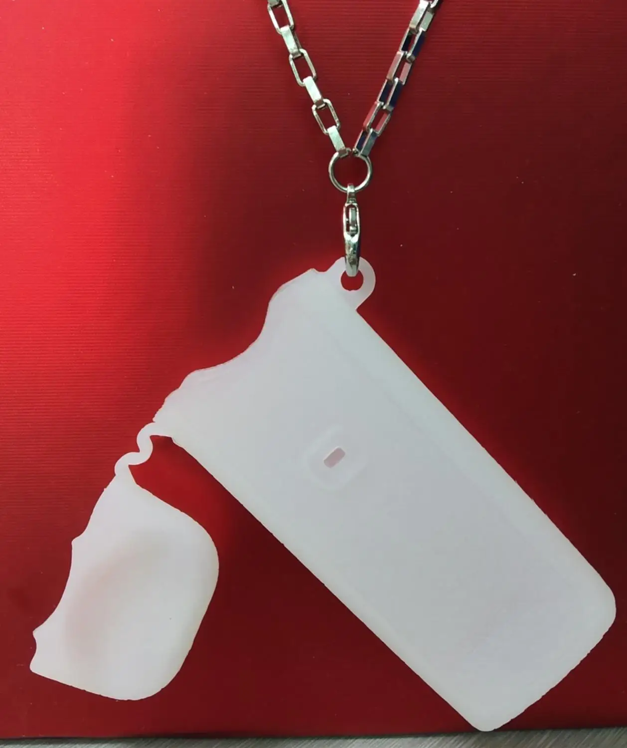 Clear 1 шт. Vapesoon Nord силиконовый чехол, защитный чехол для SMOK Nord Pod system Vape комплект, силиконовый чехол Nord футляр для вейпа с металлическим шнурком - Цвет: Clear