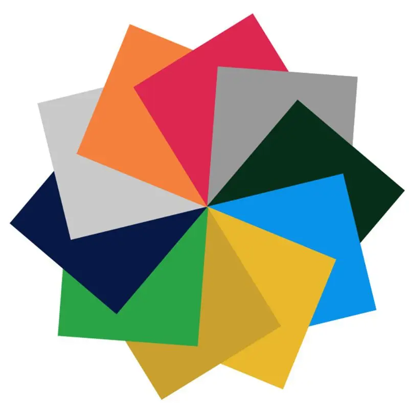 

10/20Pcs Heat Transfer Vinyl 12 Inch Iron On Adhesive Printing Film Sheets for DIY T-Shirts Clothes Heat Press Machine