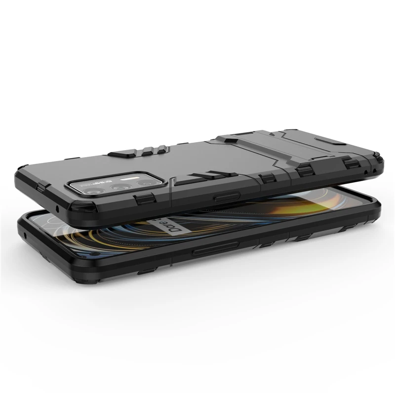for cover oppo realme gt neo case hybrid stand silicon armor back case for oppo realme gt neo cover for oppo realme gt neo 6 43 free global shipping