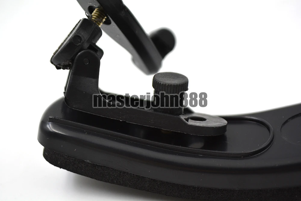 Black Spone Pad 4/4-3/4 1/2 1/4-1/8 Common Violin Adjust Height Shoulder Rest Pads Free Shipping | Спорт и развлечения