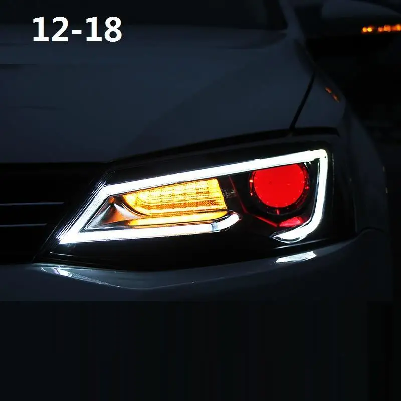 Cob Drl Assessoires Neblineros Para Авто наружные светодиодные фары автомобильные в сборе 12 13 14 15