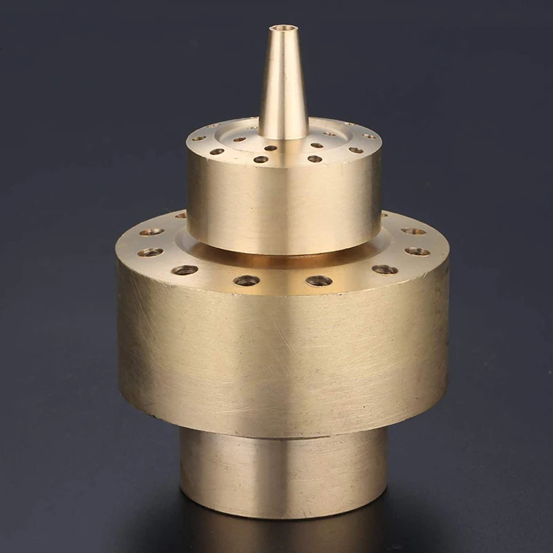 Насадка для фонтана Двухуровневая распылительная головка садового пруда