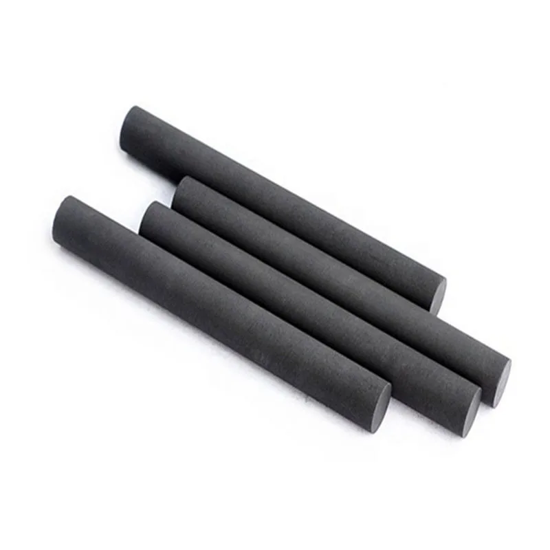Черные карбоновые стержни графитовые 99.99% электродные 100x10 мм для промышленных