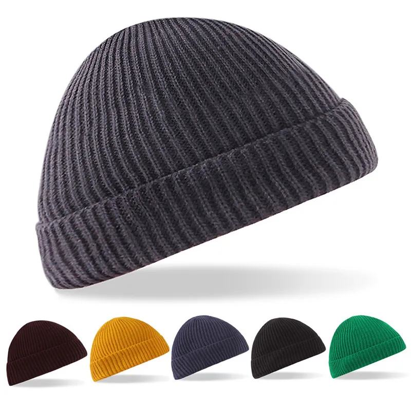 Зимние шапки для женщин Skullies пары Beanie шапка теплая зимняя вязаная шапочка