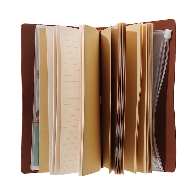 Винтажный коричневый блокнот со страничками из крафт бумаги A6 1 шт. моей дочери