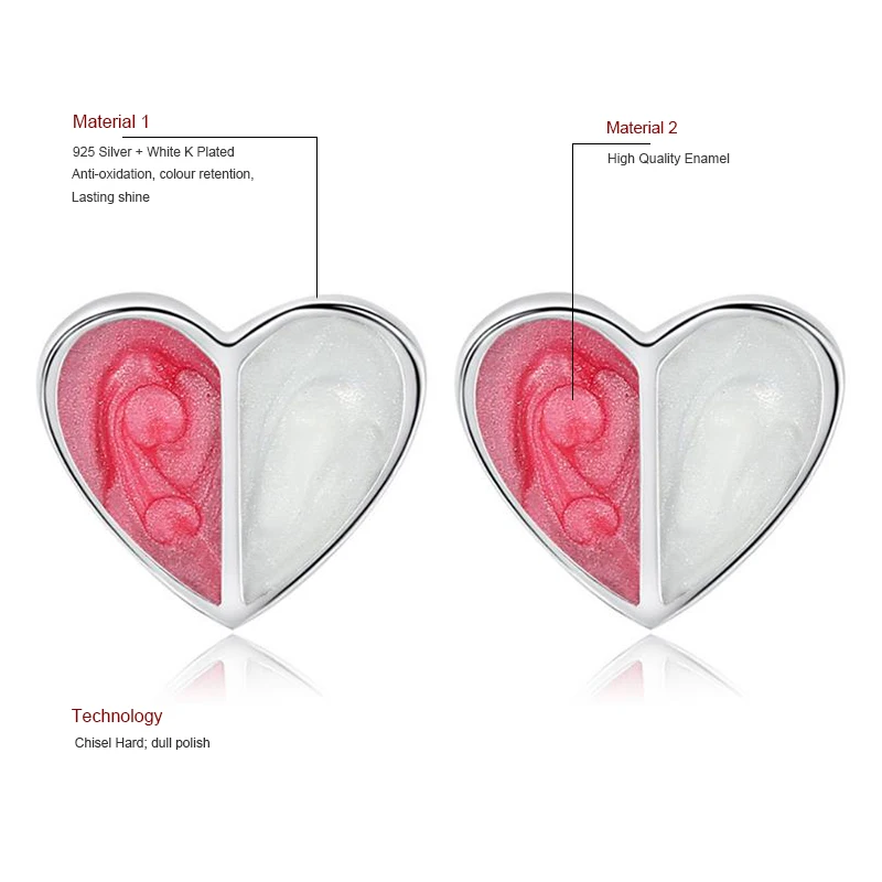 Женские серьги гвоздики из серебра 925 пробы|Серьги-гвоздики| |