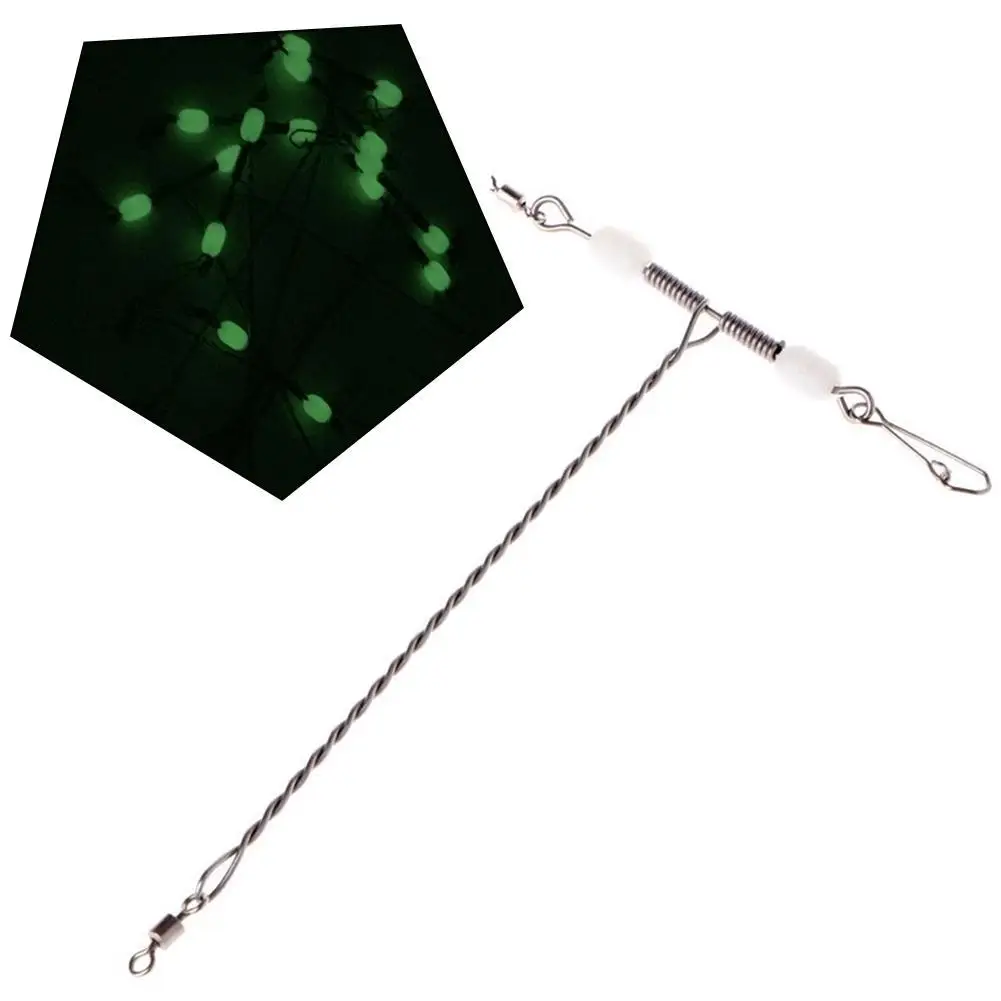 

Steel Luminous Bead Balanced T-shaped Fishing Line TackleAccessories Fishing Fishing Arm For Multifunctional Connector Z0Y6