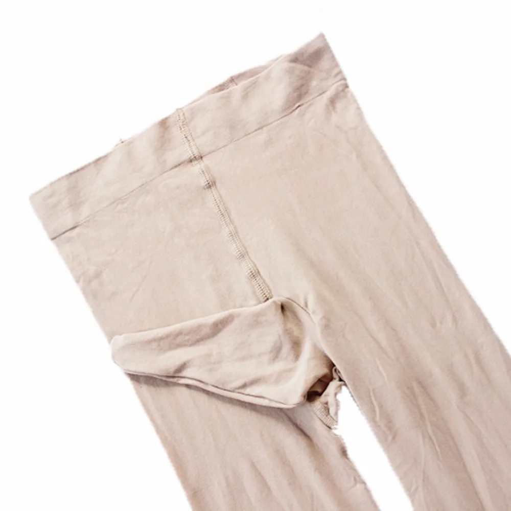 120D теплые колготки с рукавом для пениса эластичные женские зимние пикантные