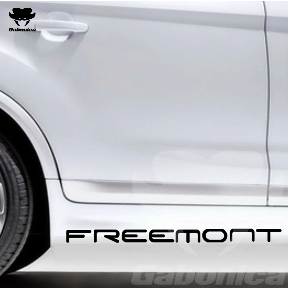 2 шт. светоотражающие наклейки на боковые двери автомобиля Fiat Freemont | Автомобили и