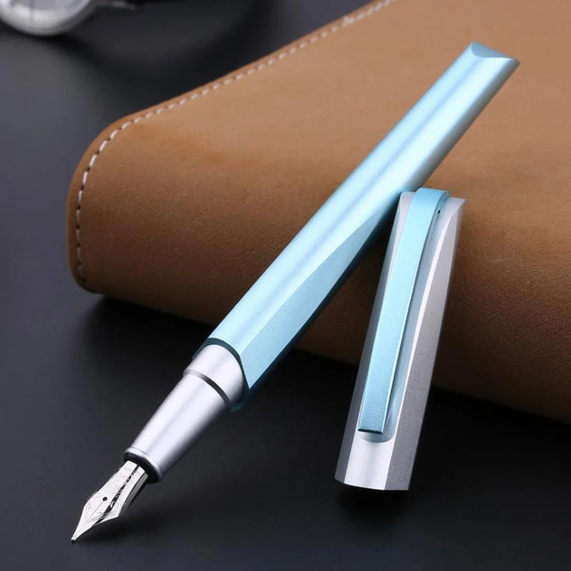 Picasso 960 Classic Of Riemann Cutting Process Aluminum Fountain Pen & Gift Box Office & Business For Male & Female Gift Pen