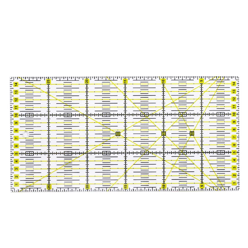 

15X30CM Multi-purpose Patchwork Cloth Quilt Ruler DIY Garment Design Cutting Rulers Sewing Measuring Tailor Tools