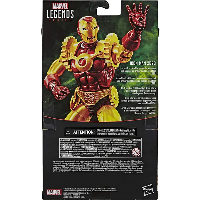 

Original Hasbro Marvel Legends Series Iron Man 2020 6 Inch Collection Anime Action Figures Model Birthday Gift Adult Kids Toys