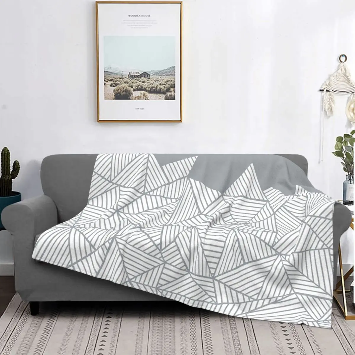 

Абстрактное горное серое одеяло покрывало для Кровати Покрывало для кровати 180X200 муслиновое одеяло постельное белье покрывало двойное