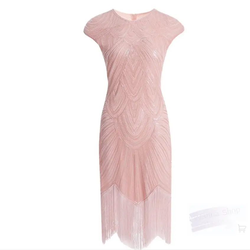 Женское винтавечерние платье с v образным вырезом и блестками|Костюмы из фильмов