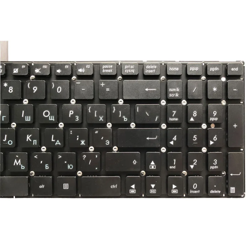 Russian Laptop Keyboard for ASUS R510L R510EP R510LA R510LB R510LC R510LD R510V R510C R508 R508C R508CA S501 RU Teclado | Компьютеры и