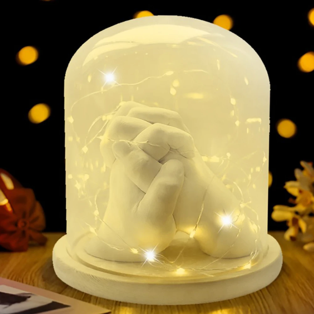 

New Hand Mold Set Souvenir Casting Set DIY Hand Foot Printing Mold Plaster Casting Kit Handprint Keepsake Growth Memorial Mold