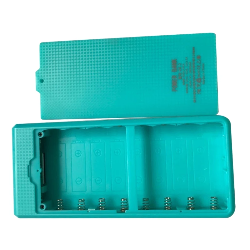 Прочный съемный Корпус внешнего аккумулятора QC3.0 с двумя USB ЖК дисплеем 8x18650| |