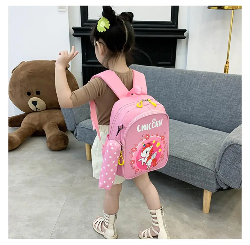 

Kids Backpack Kindergarten School Bags Boys And Girls Cute Children's Mochilas Infantiles Rugzak Plecak