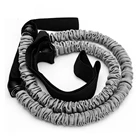 2 шт. ролик для пресса канат для перетягивания пояс для похудения живота Фитнес Эспандеры вытяжная Петля из веревки Фитнес оборудование