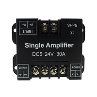 30a led strip amplifier dc5 24v single high speed amplifier for single colour led strip power repeater console controller