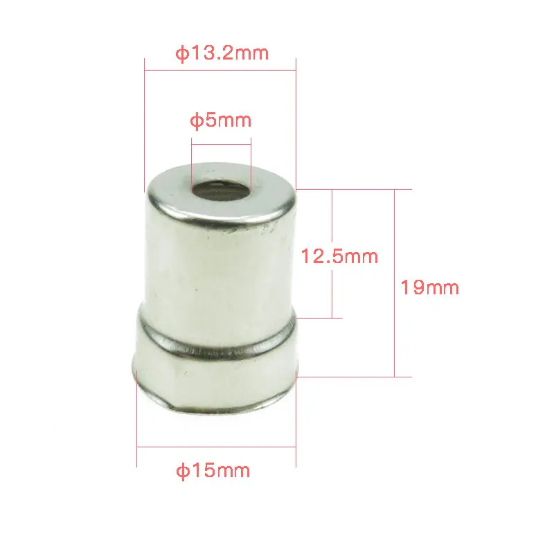 5 шт./лот Магнетронные колпачки из нержавеющей стали для микроволновой печи