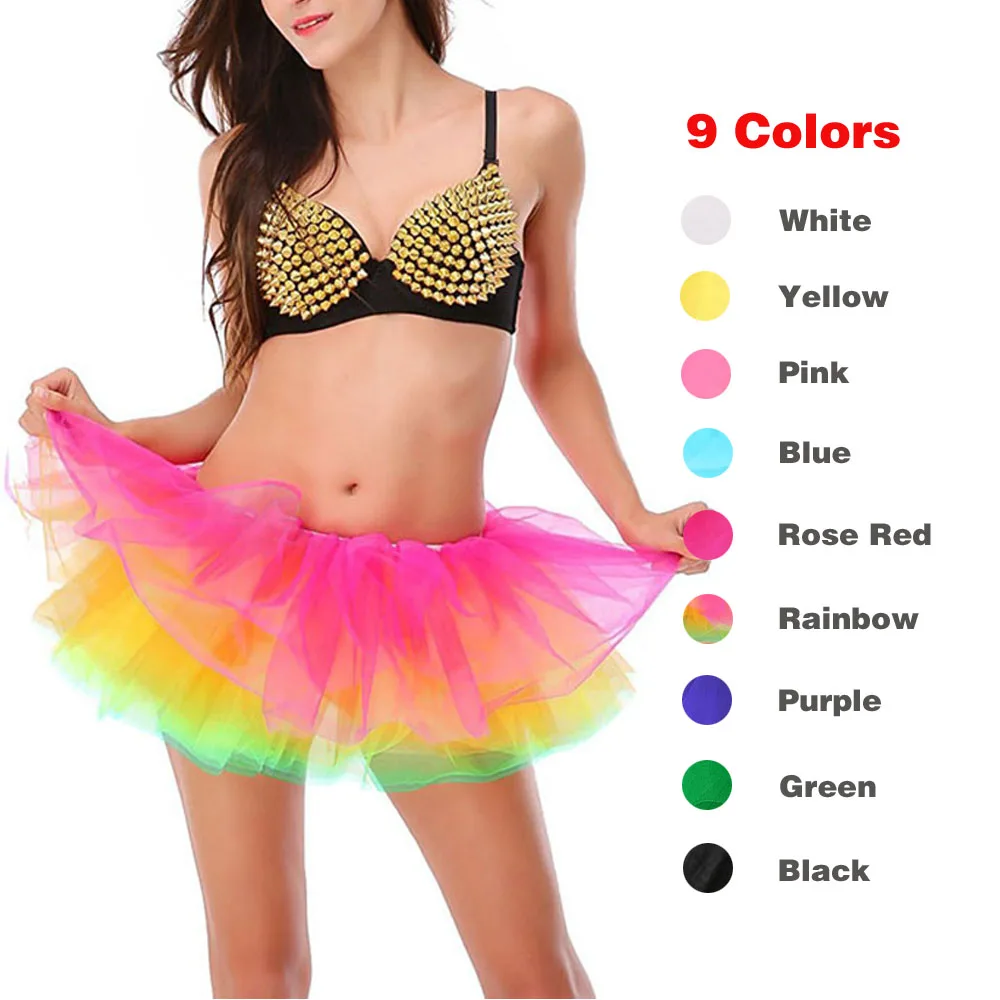 Женский классический костюм из 6 слоев фатина в стиле ретро Костюм для