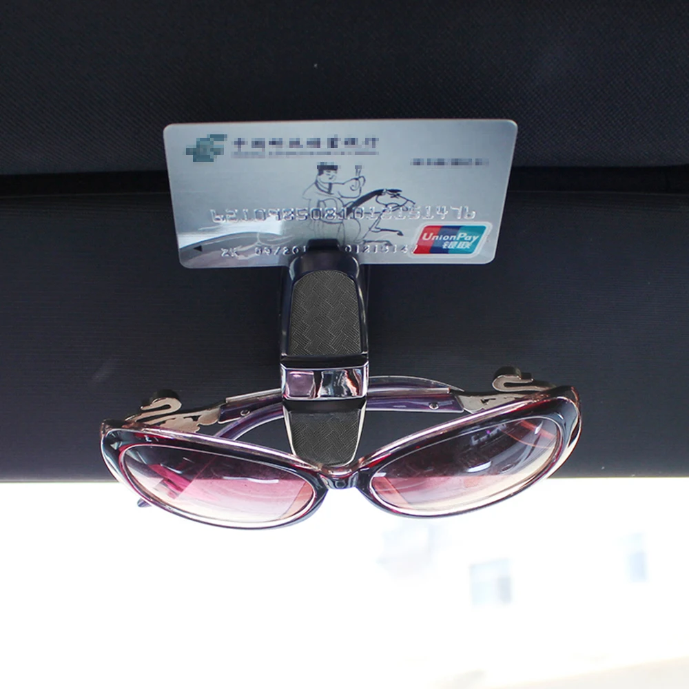 LEEPEE Автомобильный солнцезащитный козырек держатель для солнцезащитных очков