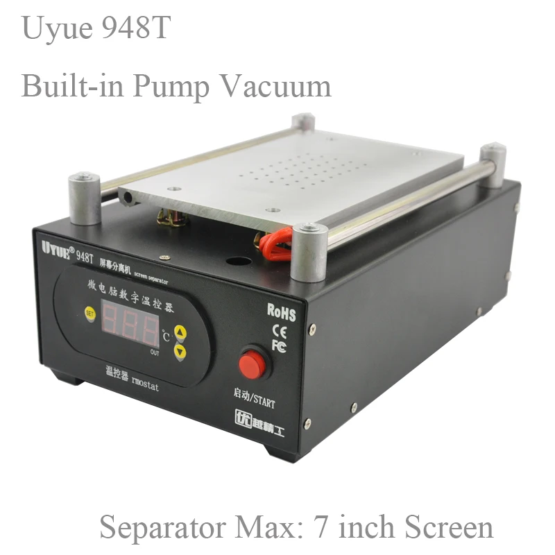 Станок для ремонта фототехники UYUE 948T встроенный насос вакуумный сепаратор