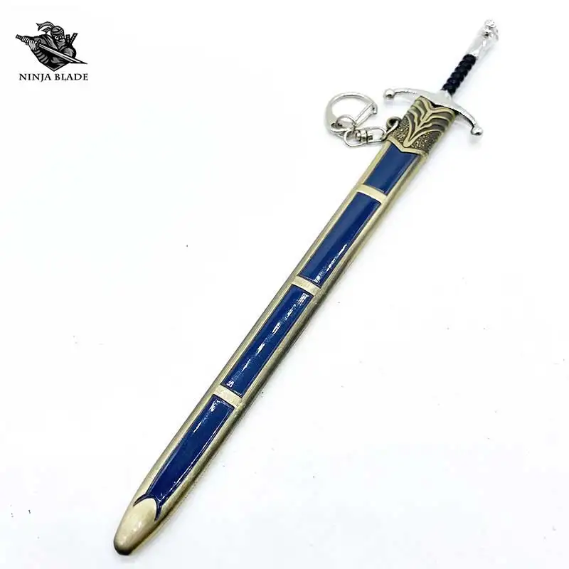 Маленький металлический брелок 22 см 8 7 дюйма с лезвием из меча валириана Джона