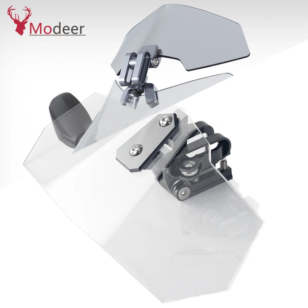 Универсальный увеличенный лобовое стекло мотоцикла для YAMAHA MT07 MT 03 09 10 TMAX530 SX DX Techmax