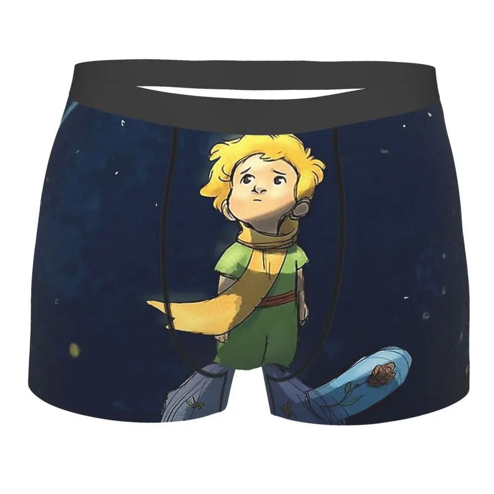 

The Little Prince About Life and Human Nature Alone Prince Underpants Cotton Panties Male Underwear Sexy Shorts Boxer Briefs
