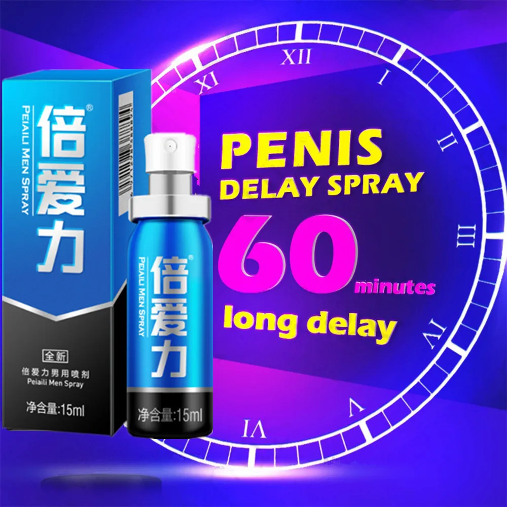 

Men Prevent Premature Ejaculation Spray Penile Big Delay Spray Viagra Erection Lasting 60Minutes