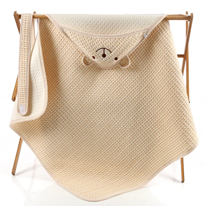 

XINYOU Baby Kids Baby blanket Autumn Winter Warm receiving blankets Newborn quilt With Hooded Cotton baby bag was Kawaii 90*90